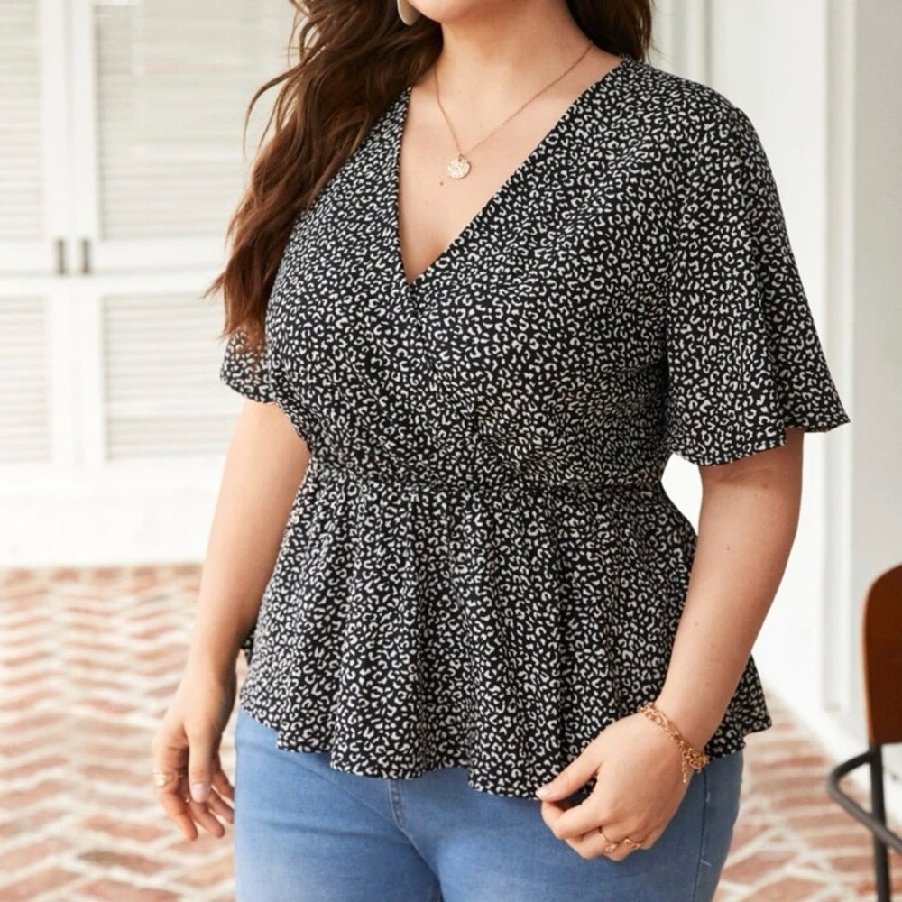 Peplum Blouse SHEIN